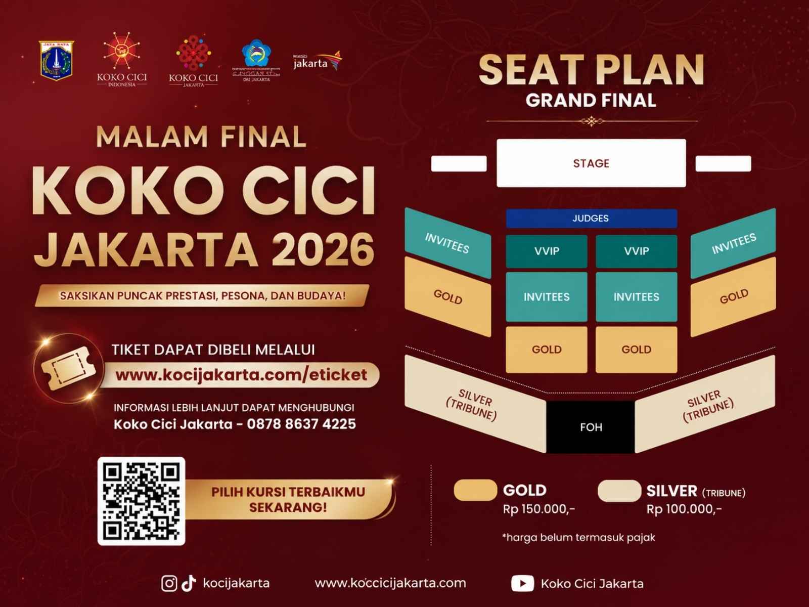 Malam Final Pemilihan Koko Cici Jakarta 2026