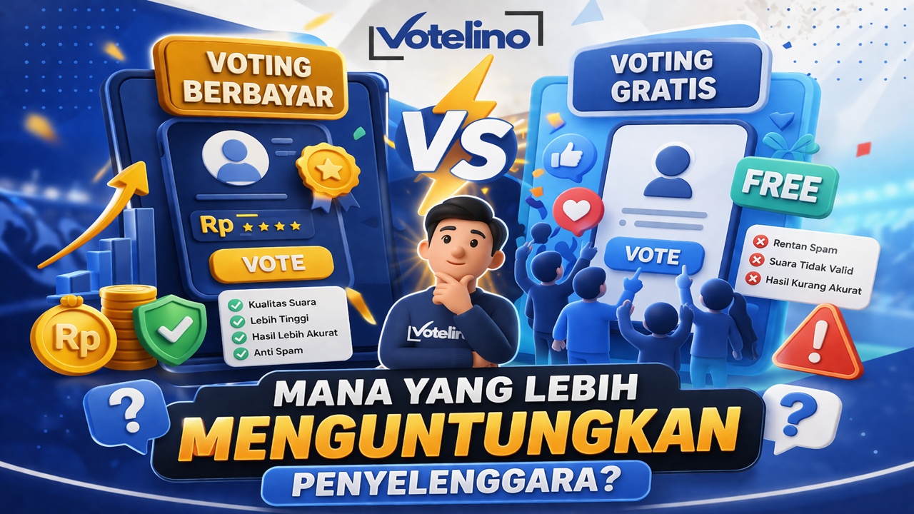 Voting Berbayar Vs Voting Gratis: Mana yang Lebih Menguntungkan Penyelenggara?