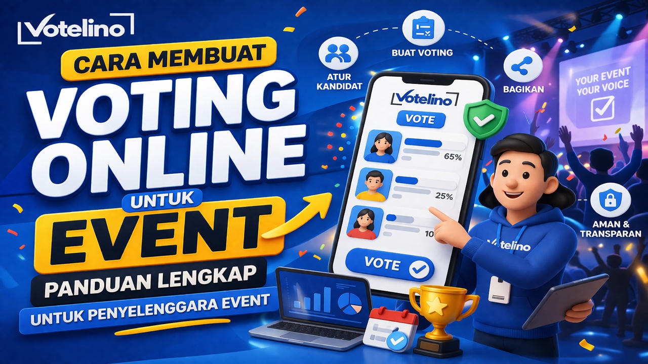 Cara Membuat Voting Online untuk Event: Panduan Lengkap untuk Penyelenggara Event
