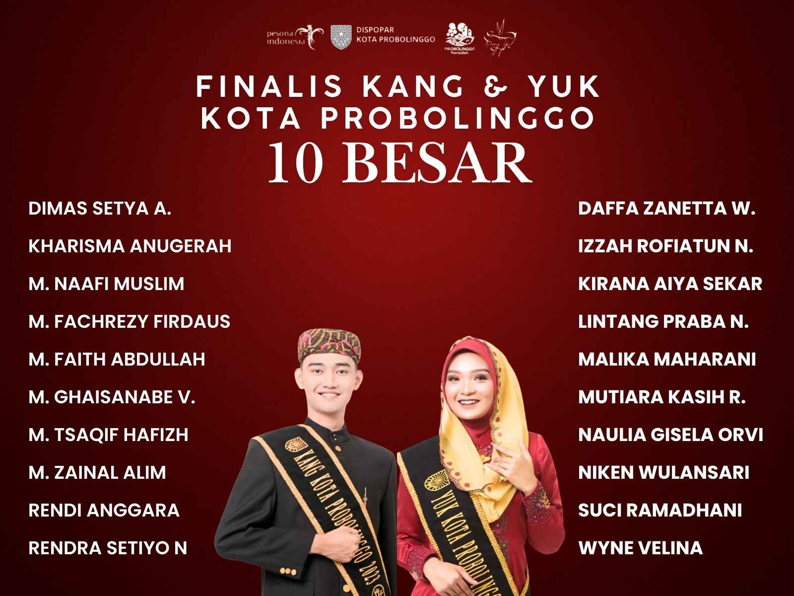 10 Besar Finalis Kang & Yuk Kota Probolinggo 2026 Resmi Diumumkan